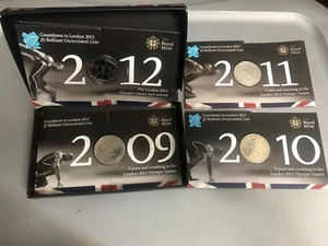 Royal Mint The Complete £5 Coin Collection 2029-2012 London Olympics - Picture 1 of 10