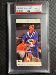1993 Classic Futures #3 ANFERNEE HARDAWAY RC Rookie PSA 8 NM-MINT Orlando Magic - Bild 1 von 2