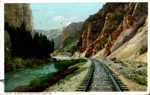 Montana Canyon Railway 1915 Postkarte Detroit Verlag 71293 - Bild 1 von 2