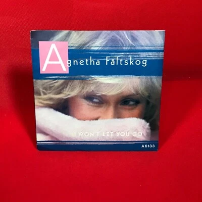 AGNETHA FÄLTSKOG I Won't Let You Go 1985 UK 7" vinyl single ABBA original 45 - Image 1 of 4
