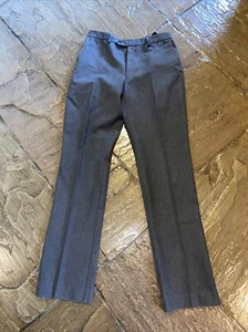 David Luke Boys' School Trousers | W32 R, L32 | Grey VGC - Picture 1 of 3