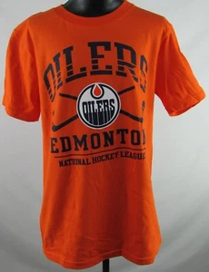 Edmonton Oilers NHL T-shirt a maniche corte arancione giovane - Foto 1 di 6