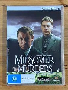 Midsomer Murders Complete Season 6 DVD 3-Disc PAL ALL VGC - Picture 1 of 5