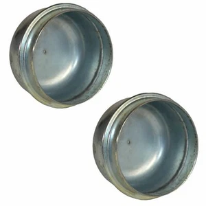 2 Repuestos Tapa de Polvo de Metal 50 mm Cubierta de Rodamiento de Rueda Remolque Cubierta de Grasa - Imagen 1 de 3