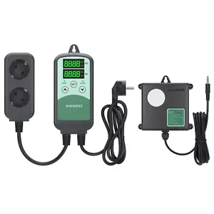 INKBIRD PPM CO2 Controller Regulator Exhaust Fan Air Ventilation Greenhouse HVAC - Picture 1 of 15