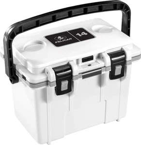 14 Quart Personal Lunch Box Cooler (White/Gray) - Picture 1 of 1