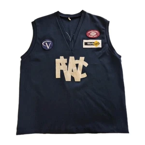 Vintage Geelong Football League VFL AFL gurnsey jersey shirt woollen country #49 - Picture 1 of 11