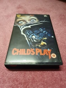 CHILD'S PLAY (1988) UK EX RENTAL VHS VIDEO ORIGINAL WARNER BROTHERS BIG BOX PAL - Picture 1 of 7