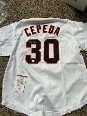 Camiseta firmada por Orlando Cepeda PSA Foto 1 de 4