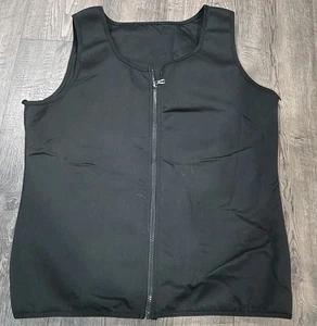 Gilet sauna donna nero in neoprene taglia XL - Foto 1 di 3