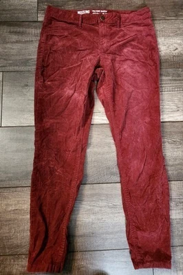 MOSSIMO SUPPLY CO. Mid Rise Skinny red pants- size 12 - Image 1 of 3