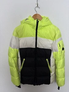 Bogner Damen Skijacke Daunen Neon Gelb Schwarz Gr.38 Mode elegant - Bild 1 von 5