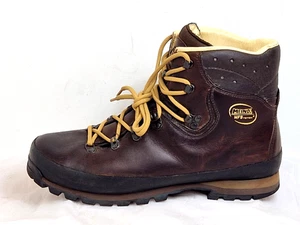 Meindl Impermeable Vibram Suelas Hombres Botas para Caminar Cuero Marrón Reino Unido 10 UE 44.5 - Imagen 1 de 10