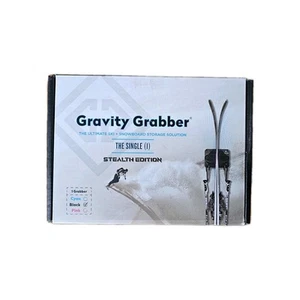 Gravity Grabber Ultimate Ski & Snowboard Wandständer Single (1) Stealth Edition - Bild 1 von 4
