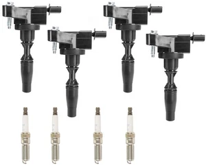4 bobinas de encendido directo y bujías para Cadillac XT6 2,0 L 2021 2022 2023 - Imagen 1 de 6