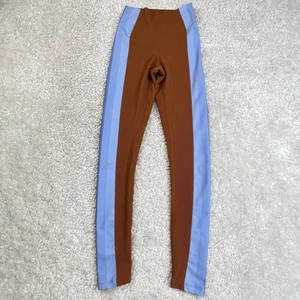 Beach Riot Megan Ribbed Legging Brown Blue Womens XS - Picture 1 of 6
