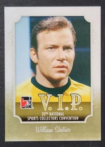 2011 Star Trek Kirk William Shatner VIP-09  - 32nd National Sports Promo Card - Picture 1 of 2