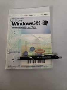 Microsoft Windows 98 Manual + Key Book - Picture 1 of 3