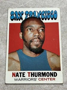 1971-72 Topps #131 Nate Thurmond NBA Golden State Warriors - Picture 1 of 3