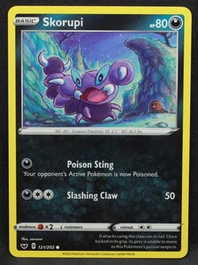 Skorupi 121/202 SWSH01: Sword & Shield Base Set Normal Common - LP - Picture 1 of 2