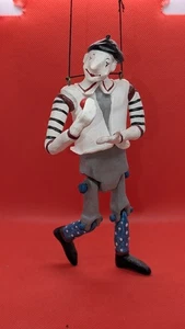 JUDIE BOMBERGER PUPPE IN 3D KUNST SKULPTUR RARITÄT Unikat & Selten - Bild 1 von 4