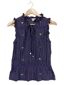 REEF Blusa sin mangas Mujeres Blusa Talla EU 36 azul look casual - Imagen 1 de 5