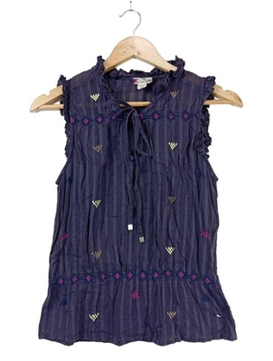 REEF Blusa sin mangas Mujeres Blusa Talla EU 36 azul look casual - Imagen 1 de 4