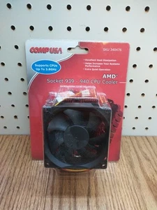 CompUSA AMD CPU Cooler Socket 939-940 - Nuovo/Sigillato nella confezione - Foto 1 di 5