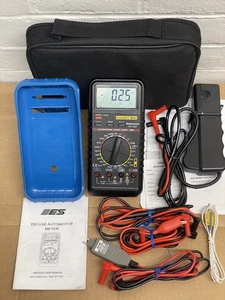ES-C585 CORNWELL DELUXE AUTOMOTIVE DIAGNOSTIC METER COMPLETE W/t Accessories - Picture 1 of 9