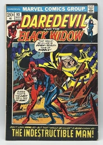 Marvel Comics - Daredevil #93 (1972) sehr guter Zustand/B&B/CS - Bild 1 von 13