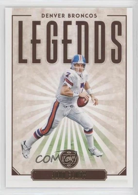 2020 Panini Legacy Legends John Elway #106 HOF - Image 1 of 2