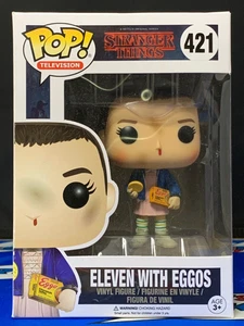 Funko POP! Television - Stranger Things - Eleven with Eggos #421 - Picture 1 of 6