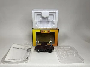 Coche de mano de funcionamiento toscano Rail King MTH 30-2509 O-27 vía con ABRM 2 figuras C20 - Imagen 1 de 12