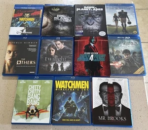 Dawn & Rise of the Planet of the Apes Blu-ray Discs Brand New + 9 Blu-ray Lot - Picture 1 of 11