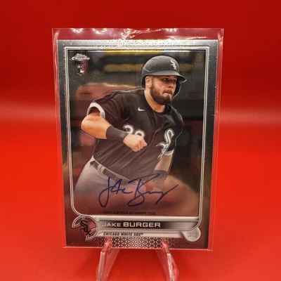 Jake Burger 2022 Topps Chrome #RA-JB Rookie Auto - Image 1 of 2