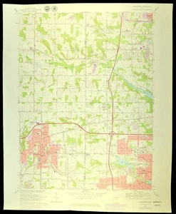 Wadsworth Karte von Barberton Ohio Copley Norton Lake Dorothy Paxton Sharon Zentrum - Bild 1 von 9