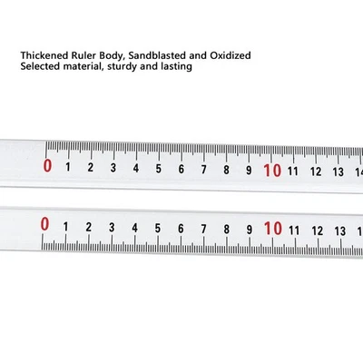 Adjustable T Square 600mm 2 In 1 Adjustable Angle Ruler T Type Marking Ruler For - Image 1 of 4