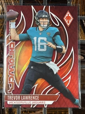 2023 Panini Phoenix - Flame Throwers Red #FLA-22 Trevor Lawrence /199 - Image 1 of 3