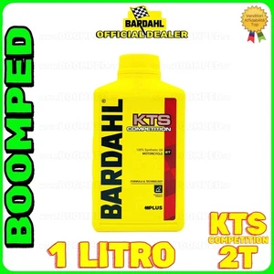 BARDHAL BARDAHL KTS MOTORE MOTO 2 TEMPI KTS COMPETITION 100% SINTETICO 1 LT BD04 - Foto 1 di 6