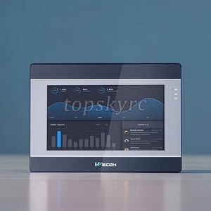 Wecon PI3070IE 7" HMI Human Machine Interface mit 4-Core Prozessor 128M+64M - Bild 1 von 2