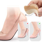 1 Pair  Half Size Shoe Pad Women Shoes Back Sticker TPE Heel Pain Relief NEW