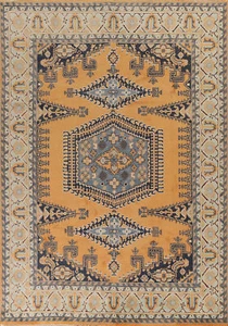 Artisan Viss Indian Large Rug Hand-Knotted Craftsmanship 9x12 ft - Picture 1 of 18