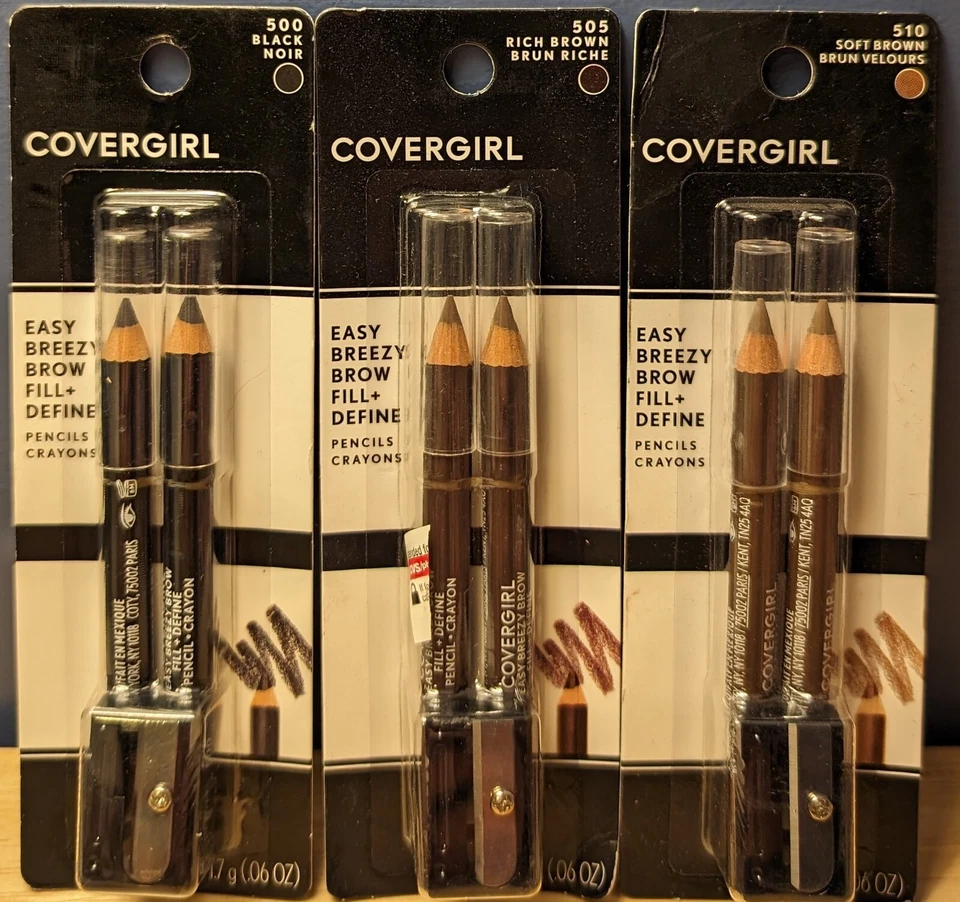 Covergirl Easy Breezy Brow Fill+Define Pencil Crayons ~ You Choose one - Image 1 of 1