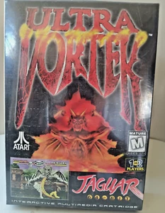 Ultra Vortek; Atari Jaguar Cart w/manual, white insert, Cart bag CIB GOOD J9082E - Picture 1 of 5