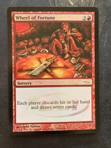 *** Judge Foil Wheel of Fortune *** NM-Mint - DUTY PAID - Vintage Magic MtG - Picture 1 of 4