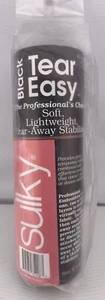 Sulky Tear Easy Stabilizer 8" x 12 Yd 752-08 Lightweight Black - Picture 1 of 3