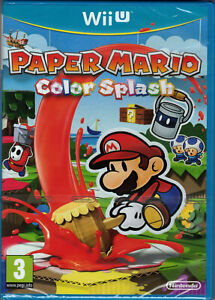 Paper Mario Color Splash | deutsch | Nintendo Wii U | neu & ovp