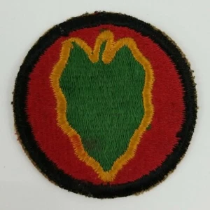WWII U.S. Army 24th Infantry Division Uniform Patch - Picture 1 of 2