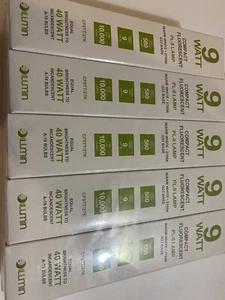 LUMIN 10,000 Hrs 10 Pack Compact Fluorecent Model L4439 - Picture 1 of 3