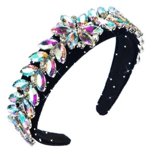 STIRNBAND STRASS AB REGENBOGEN STIRNBAND - Bild 1 von 4